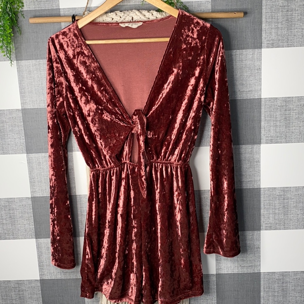 Molly Green Romper